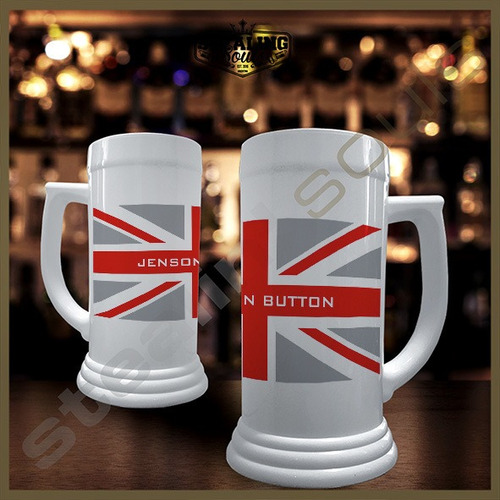 Chopp Plastico Cerveza | Formula 1 #607 | F1 Jenson Button