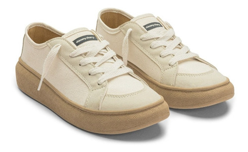 Imagen 2 de 9 de Zapatilla Sneaker Mujer Plataforma Urbana Cruda Chimmychurry