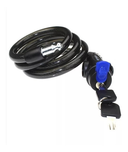 Candado Para Bicicleta Antirrobo Universal, Bobina De Cable 