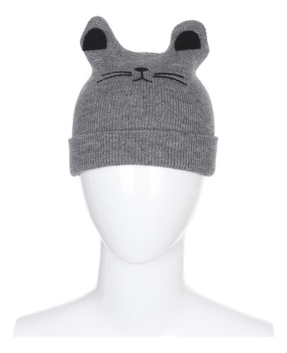 Gorro Elástico Con Forma De Oreja De Gato, Diseño De Dibujos