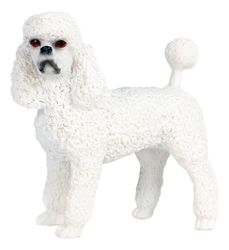 Perro Artificial Modelo Puppy Poodle En Miniatura