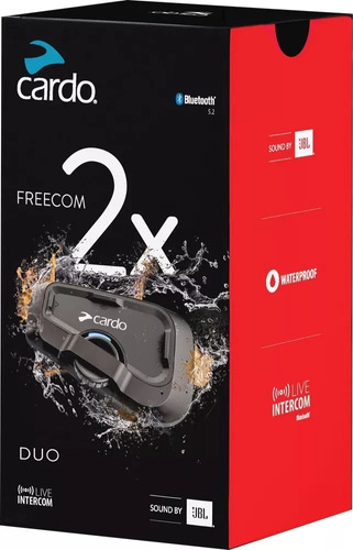 Intercomunicador Casco Cardo Scala Freecom 2 Duo + Plus