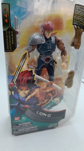 Figura Thundercats Lion-o Bandai Cartoon Network Trujillo S