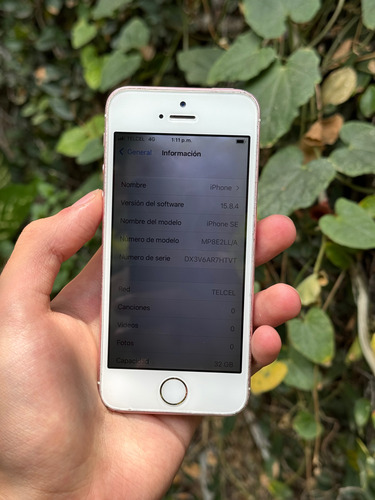 iPhone SE 1ra Generación 32gb Libre - Con Bypass Y Señal (Usado)
