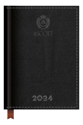 Agenda Ascott Manager Año 2024 Color De La Portada Negro