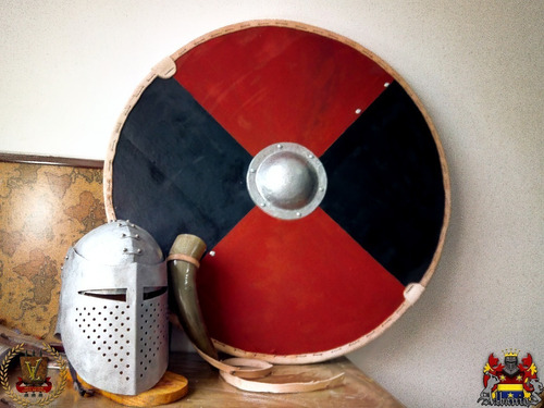 Vikings/ Escudo Viking/ Medieval/ Heráldica/ Brasão