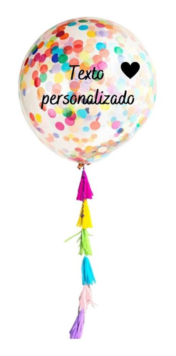 Globo Gigante 55 Cm Personalizado 