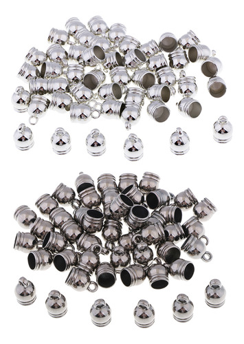 100pcs Ccb Plastic End Cap 8mm Bead Stopper Cordón De