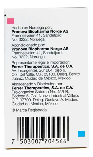 Omacor 1000 Mg Frasco Con 28 Cápsulas