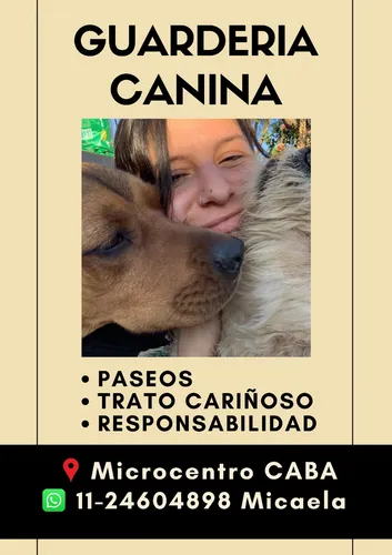 Guarderia Canina Y Paseos, Microcentro Y Alrededores