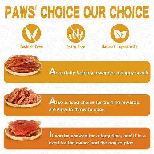 Dog Treats Pawup Chicken Jerky Strips De Entrenamiento Con A