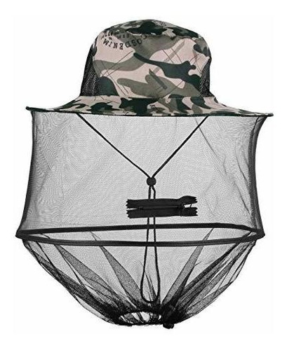 Sombrero Gorra Pesca Lpraer Mosquito Head Net Hat Sun Hat Bu