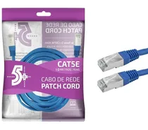 Comprar Cabo De Rede Rj45 10m Ethernet Lan Rj45 Cat5e Azul 10 Metros