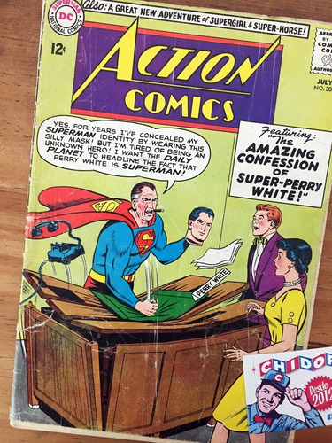 Comic - Action Comics #302 Superman