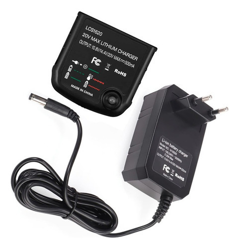 Cargador De Batería Para Black-decker 10.8v 14.4v 20v