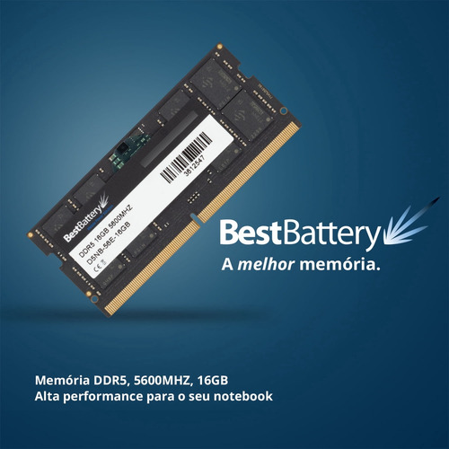 Memoria Ram 16gb Ddr5 5600mhz Para Notebook