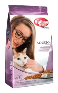 Optimo Felino 20kg. Croqueta Alimento Gato Todas Las Razas
