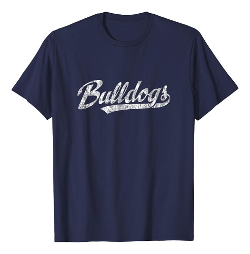 Polera De Mascota Bulldogs Diseño De Polera Con Nombre D