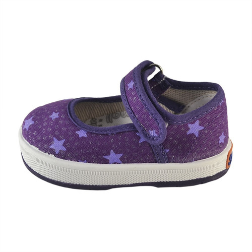 Guillermina Bebe Glitter Stars Violeta Small Shoes