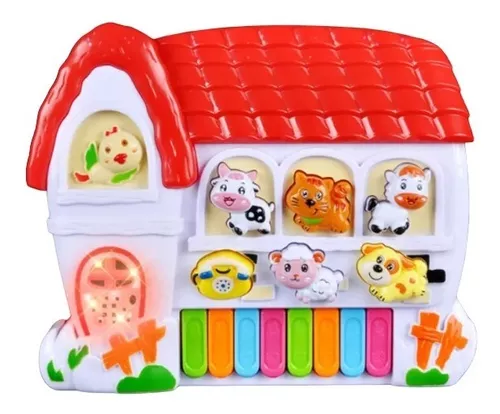 Piano Bebe Musical Aprendizaje Juguete Jugueteria Didáctico