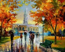 Comprar Cuadros Modernos Coloridos Afremov 70x100