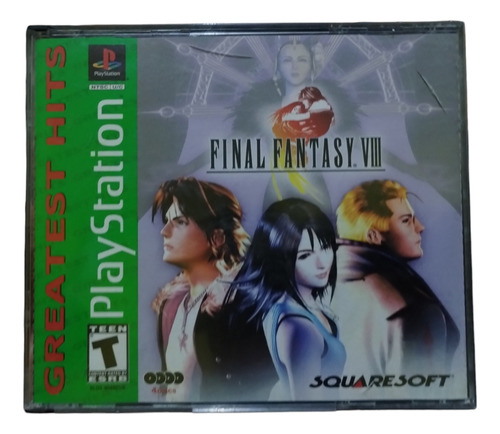 Final Fantasy Viii Ps1 Playstation Original Completo 4 Disc (Usado)
