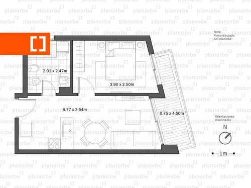 Venta De Apartamento Obra Construcción 1 Dormitorio En La Blanqueada, Ventura Boulevard A Unidad 205