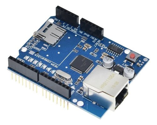 W5100 Modulo Expansion Shield Ethernet Lan Arduino Uno Mega