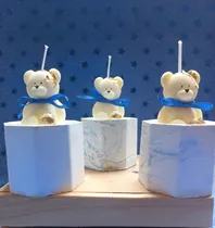 Comprar Velas De Osos Con Base Ideales Para Recuerdos