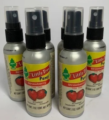 Ambientador De Auto Desodorante Pump Little Tree Strawberry