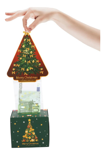 Hucha De Árbol De Navidad Regalo Efectivo, Divertido S...