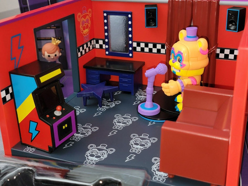 Figura Glamrock Freddy With Dressing Room Fnaf Funko Snaps