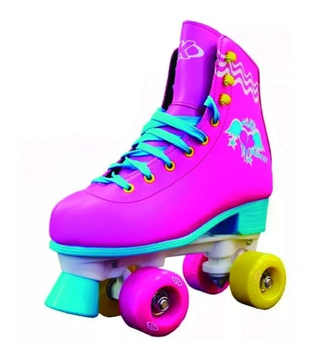 Patín Artístico Patines Simil Soy Luna De Niña Patinaje