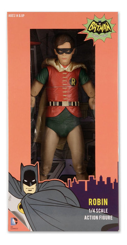 Neca Figura De Accion: Batman 1966 - Robin Escala 1/4