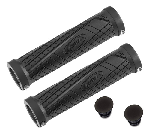 Mango Grip Manilar Bicicleta Puño Ravx Mtb C/anillo Bloqueo