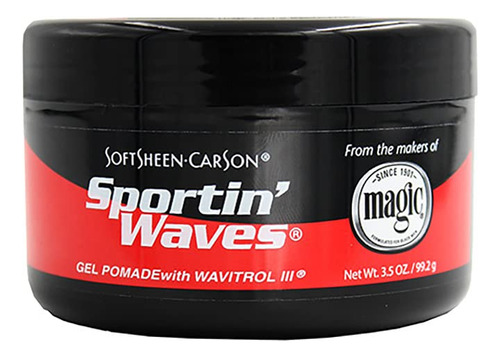 Softsheen-carson Sportin' Waves - Pomada De Gel Con Wavitrol