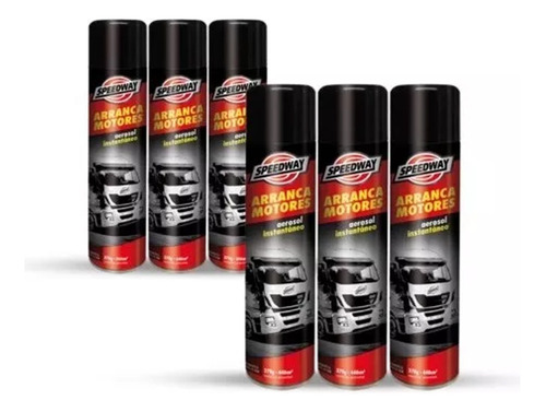 Arranca Motor Speedway Aerosol X 270 Gr X 6un.