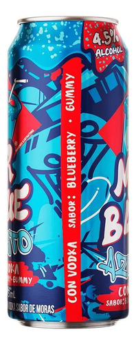 Bebida Preparada Mr Blue Azulito Gummy 473 Ml