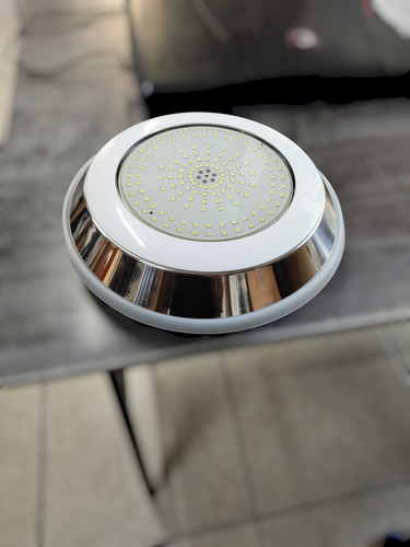 Reflector Alberca Leds Blanco Frio 12 Watts 12v Sobreponer