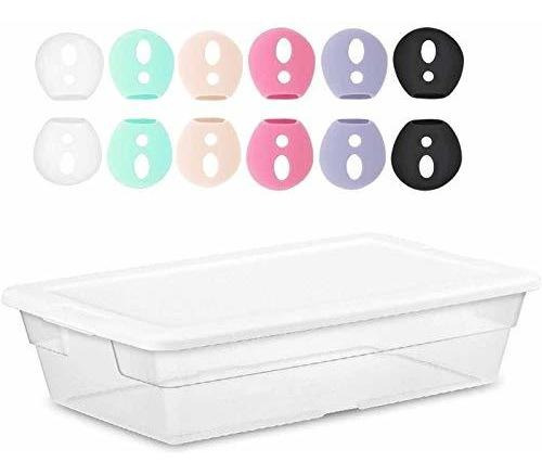 Funda Auriculares Compatible Con Air Pod 1 Y 2, 6 Colores