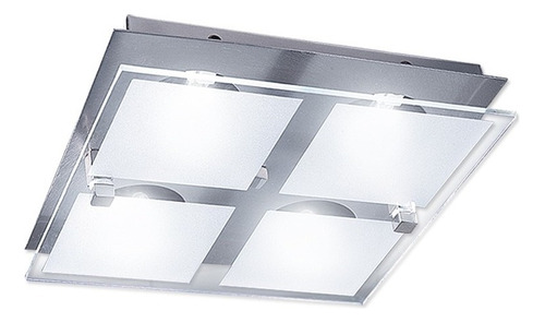 Plafon Yola 4 Lamparas Led Ideal Cocinas Living