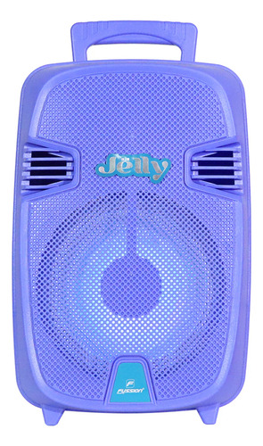 Bocina Portátil Fussion Pbs-8jelly Colores 15000w Color Morada