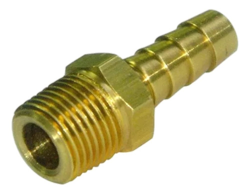 Conector Macho 1/2 Macho Npt X 3/8 Manguera Espiga