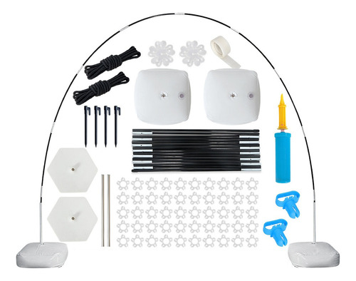 Kit De Soporte Para Arco De Globos Con Bolsa Rellenable De A