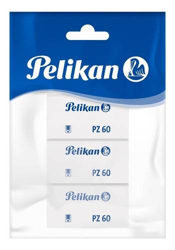 Borrador Pelikan Blanco Pz 60 X 3 Uds