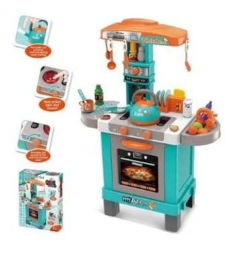 Cocina Infantil Horno Juguete Para Niños Little Chef Set