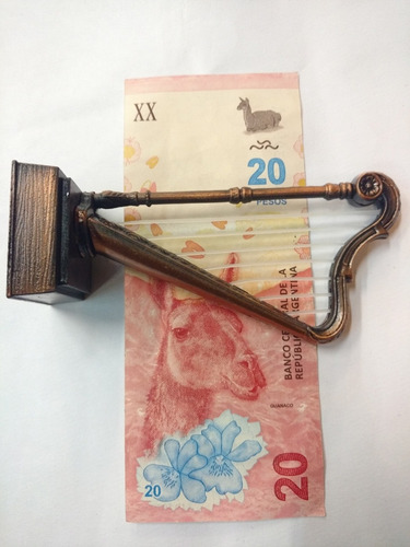 Arpa Arpas Música Coleccion Miniatura Metal Sacapuntas