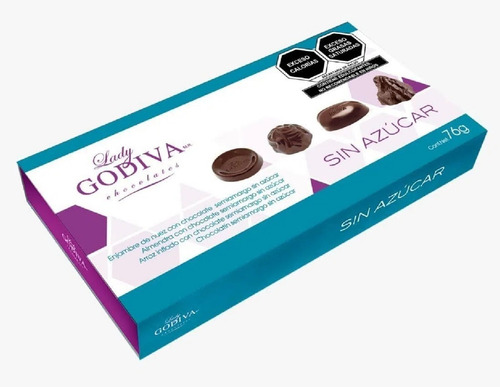 Chocolates Lady Godiva Chocolates Surtidos Sin Azucar 76g