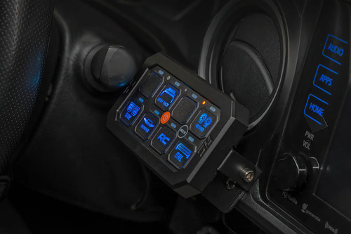 Panel Switch Botonera Led Rgb Estrobo Multifuncion Universal