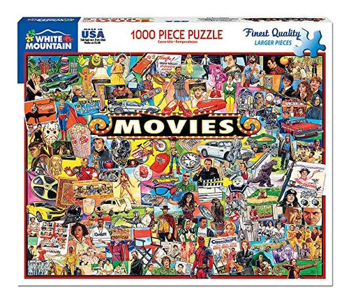 White Mountain Puzzles Las Películas - Rompecabezas De 1000